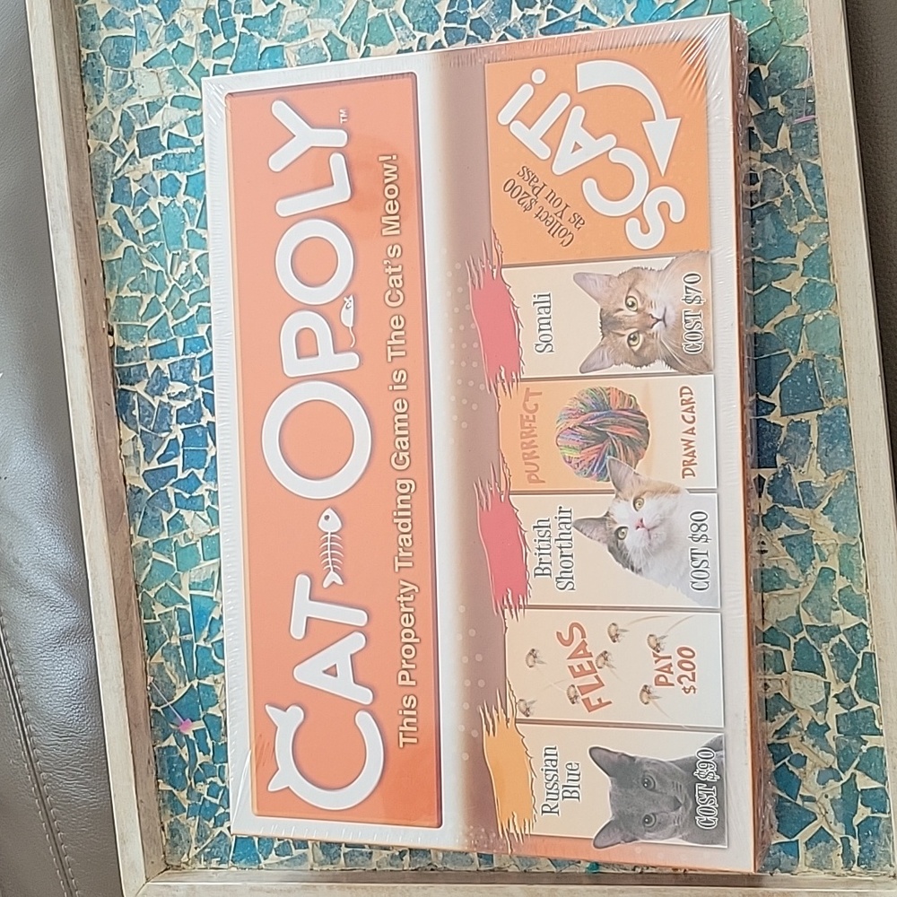 Cat - Opoly board game